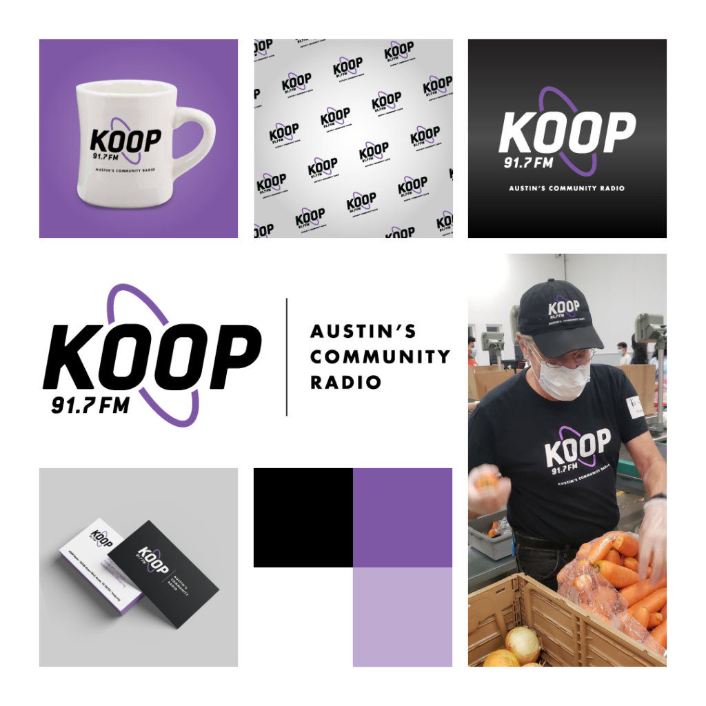 KOOP Radio mood board